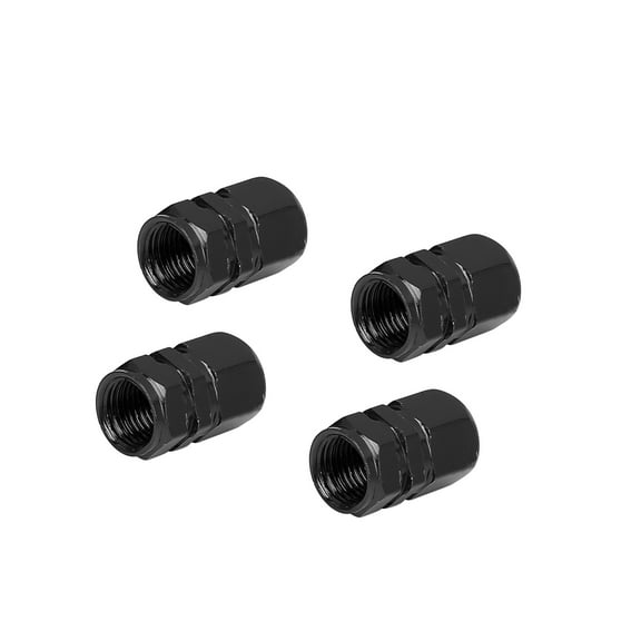Unique Bargains 4pcs Tire Stem Valve Covers Car Dustproof Hexagon Shape Tire Cap