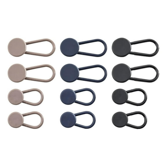 12 Piece Detachable Extended Buttons Round Waist Jeans Band