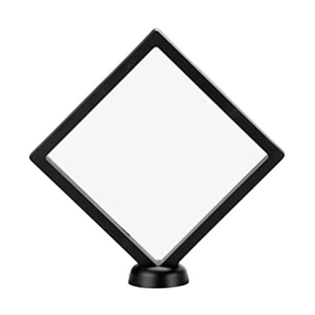 Floating flexible frame, transparent PE film accessories, display and storage box