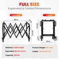 thumbnail image 5 of Carbon Steel Funeral Casket Trolley 25.9in×26.7in×12.9in Church Truck 440.9lbs Heavy Duty Foldable Mortuary Supply, 5 of 8