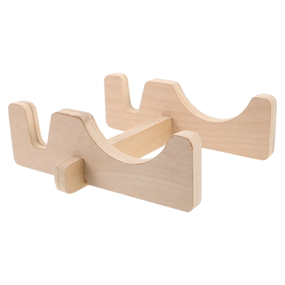 HEANUJJ Freestanding Wooden Surfboard Holder Display Rack for Skateboard