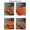 thumbnail image 4 of Barbecue Grill,Outdoor Smoker Barbecue Charcoal Portable BBQ BBQ Charcoal Grill Smoker Barbecue Charcoal BBQ Grill Outdoor Garden Barbecue Picnic Travel Camping Grill For Outdoor, 4 of 8