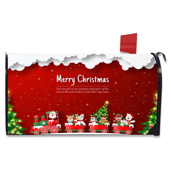 Bearachild Cubierta impresa colorida y resistente a la intemperie para buzón de primavera, tela decorativa brillante y cálida Decoración del hogar YTYH2309094