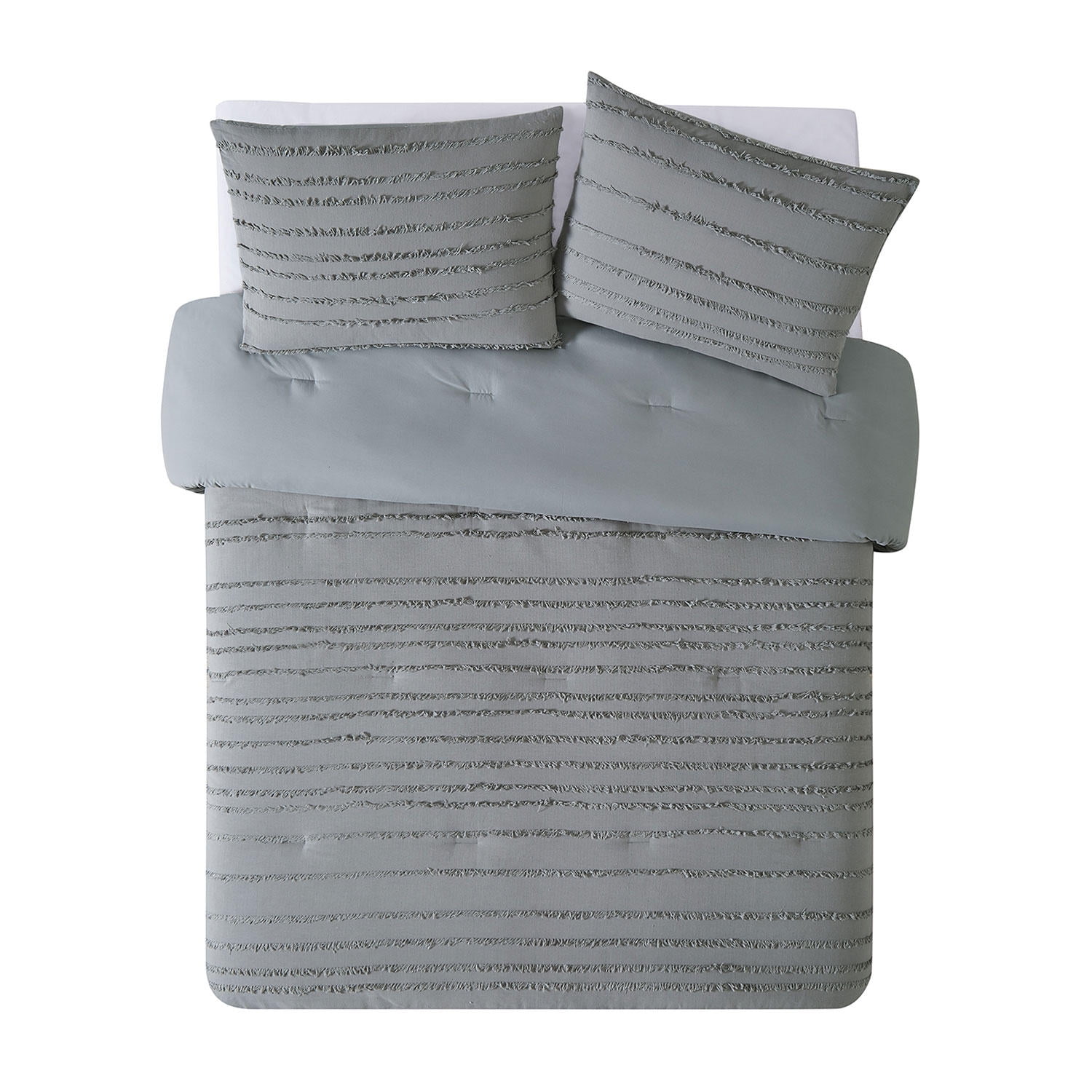 Details about   ⚡️Queen Pillowfort Athletic Stripe Microfiber Comforter Set 