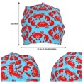 thumbnail image 2 of Gaeub Cartoon Crabs Knit Cuffed Beanie Top Level Beanie Men Women Winter Knit Caps Soft Ski Hat, 2 of 7