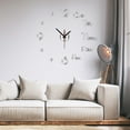 thumbnail image 3 of Xihbxyly Reloj Sin Marco, Elegante Adhesivo para Espejo de Pared, Segundero Silencioso, Fácil Instalación y Diseño Autoadhesivo, Decoración para El Hogar y La Oficina, Regalo Ideal para Cualquier Oca, 3 of 6