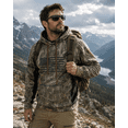 thumbnail image 5 of TrailCrest by Treel Men's Mossy Oak Hoodie Sweatshirt - Comfortable Stylish Jacket for Outdoor Activities, Hunting and Casual Wear, Country Roots Camo & Black, Medium, 5 of 5