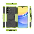 thumbnail image 3 of Asuwish Compatible with Samsung Galaxy A16 5G/4G Phone Case Tempered Glass Screen Protector Slim Stand Hybrid Heavy Duty Rugged Protective Cell Cover for A 16 16A Women Men Green, 3 of 8