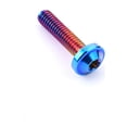 thumbnail image 4 of 4pcs Titanium Ti M6x45mm Button Torx Head Bolt Screw for Bicycle Motorcycle M6x45, Burnt Blue, 4 of 4