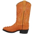 thumbnail image 2 of The Western Shops Men’s Leather Crocodile Alligator Print Cowboy J Toe Boot, 2 of 5