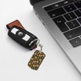 thumbnail image 6 of Goofa Forest Squirrel Printed Rectangular Metal Keychain Bag Charm Floral Charm for Purse Keys Metal Keyring Gift for Women Accessories, 6 of 7