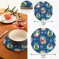 thumbnail image 3 of FREEAMG Gift Trivets for Hot Pots and Pans and Pot Holders 2PCS – Cotton Rope Round Mats, Hot Pads for Kitchens, Coasters, Placemats, 3 of 7