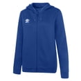 thumbnail image 1 of Umbro - Sudadera con Cremallera Club Leisure para Mujer (Azul Real, Blanco), 1 of 4
