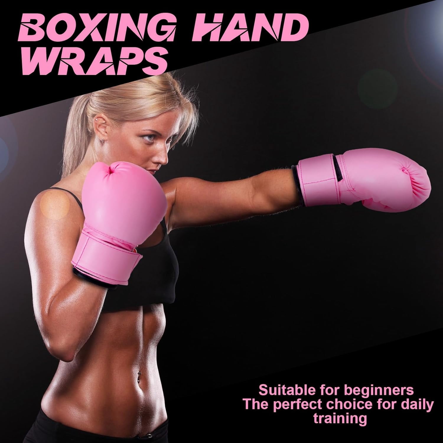 14-piece boxing set includes 2 pairs of 16-ounce (approximately 453.6 grams) boxing gloves, a helmet, and a face mask for adult and youth beginners training equipment