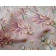 thumbnail image 4 of oneOone Silk Tabby Light Gray Fabric Florals Sewing Craft Projects Fabric Prints By Yard 42 Inch Wide-674, 4 of 4