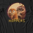 thumbnail image 3 of Disney Pixar Hoppers Log Photo Men's T-Shirt (Black, S-3XL), 3 of 4