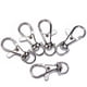 thumbnail image 2 of 5pc Clips giratorios Ganchos a presión Cierres de langosta Llavero Bolsa Charm Finding Sunnimix anillos de llavero con cierre de langosta, 2 of 7