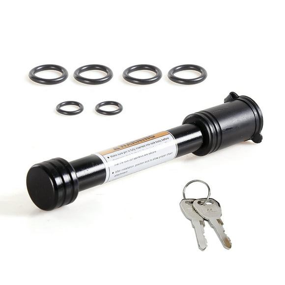 Car Trailer Hitch Lock Hook Lock Dumbbell Type 5/8 Inch Pin Lock For 2-inch Receiver Trailer Supplies