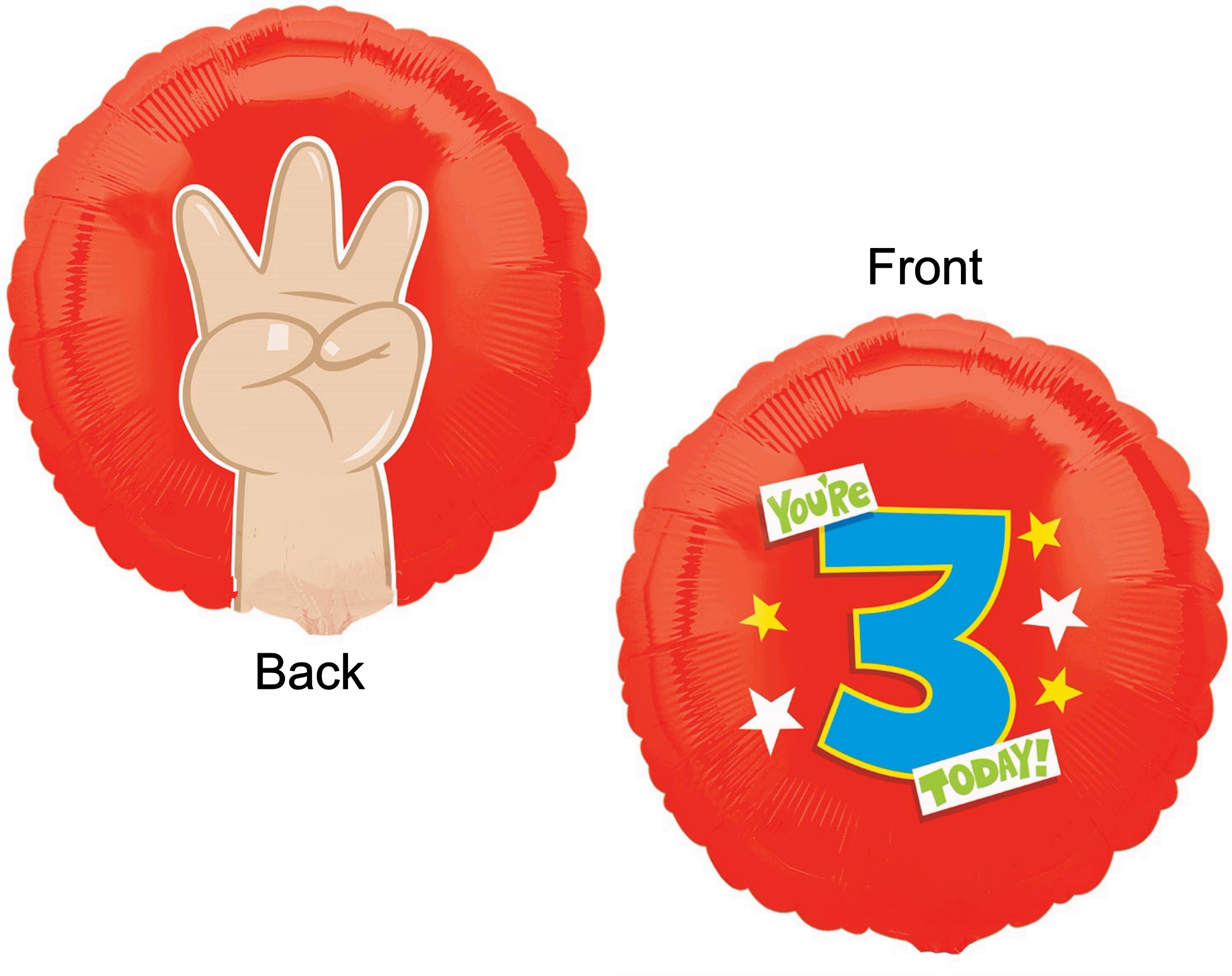 Anagram Pooh's 3rd Birthday Party Supplies 12pc Balloon Bouquet Decorations