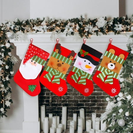 

jbyrvq Gift Bag Pendant Gift Bag Socks Fireplace Ornaments Large Candy Storage Socks