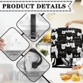 thumbnail image 7 of ZIATUBLES Kitchen Mixer Cover Comfort Kitchen Dust Cover for Stand Mixer Multi-Functional Waterproof Kitchen Mixer Accessories and Attachments for 4.5-5 Quart Standing Mixer, Doodle Cat, 7 of 7