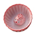 thumbnail image 3 of Taza de té de cerámica, vajilla en miniatura, figura única con mascota de té de pez burbuja para Redondo, 3 of 7