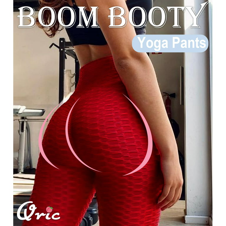 LALAMELON 2 Pack Booty Yoga Pants for Women High Waist Anit Cellulite  Tiktok Texutred Booty Lifting Full Length Leggings 