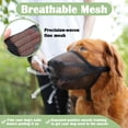thumbnail image 3 of Bozal Mayerzon de malla suave antimordeduras para perros grandes, 3 of 7
