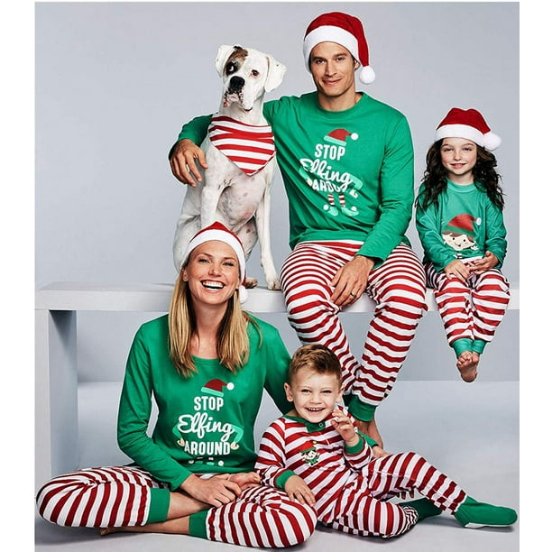 Parents and baby matching christmas pjs hotsell