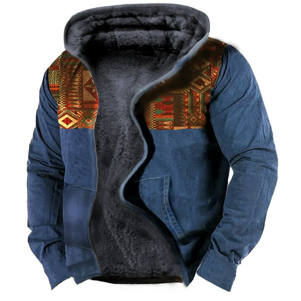 Hoodies for Men Full Zip Up Fleece Jackets comfy blanket Zip Jacket