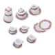 thumbnail image 3 of Juego de tazas de té en miniatura, 15 piezas de té para casa de muñecas Juego de tazas de té para casa de muñecas Juego de té en miniatura Integración perfecta, 3 of 5