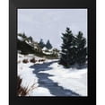 thumbnail image 2 of Munger, Pamela 20x24 Black Modern Framed Museum Art Print Titled - Winter Trails, 2 of 5