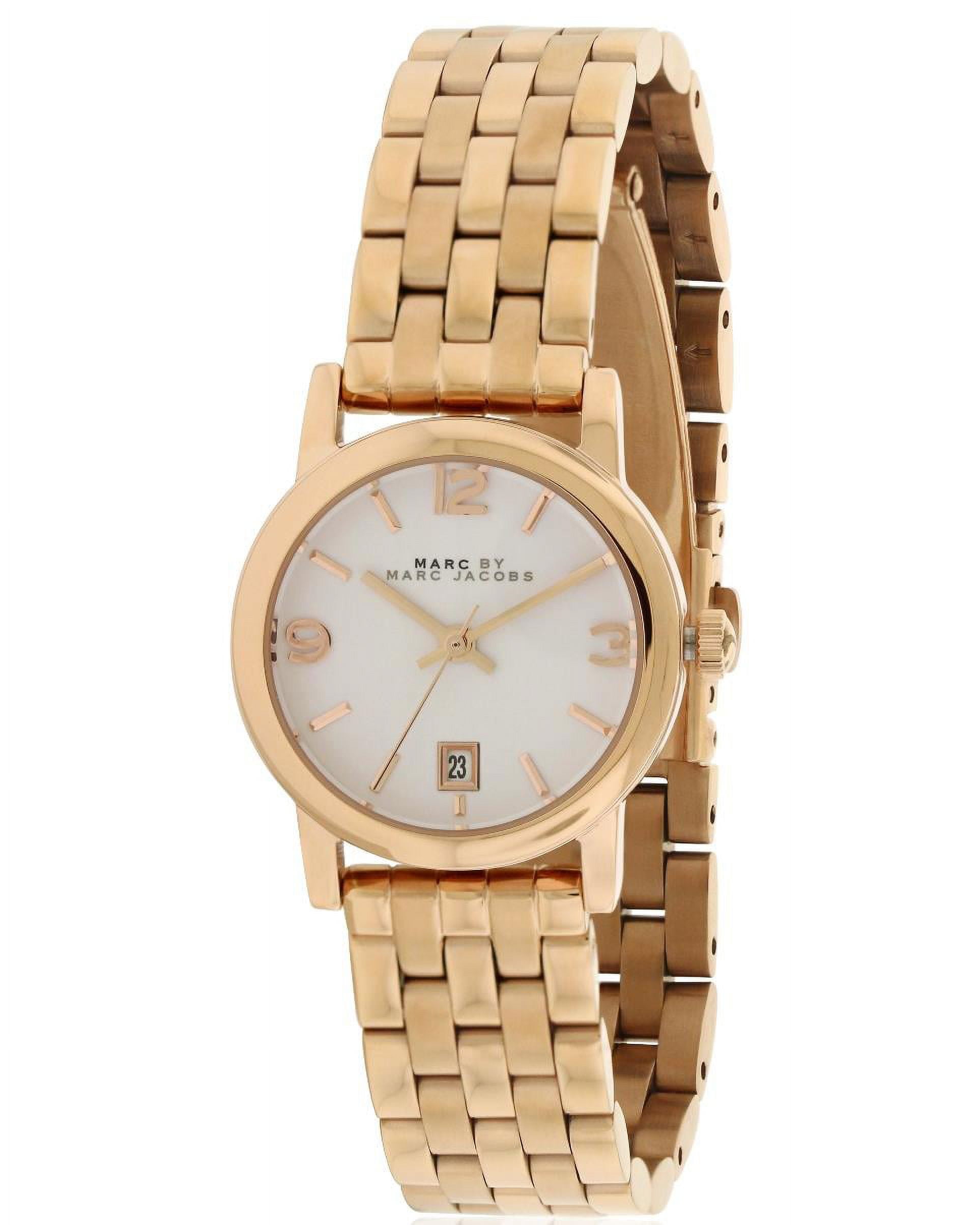 Marc by Marc Jacobs Courtney Dress Watch MJ1434 Marc Jacobs Black Dial Black Leather Quartz Ladies Watch  main image 4