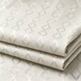 thumbnail image 6 of LVRLVR 1Pc Diamond Jacquard Shower Curtain Set, Heavyweight Polyester, Tassel & Hookless 2 Styles, Bathroom Curtain with Liner or Hooks, 6 of 8