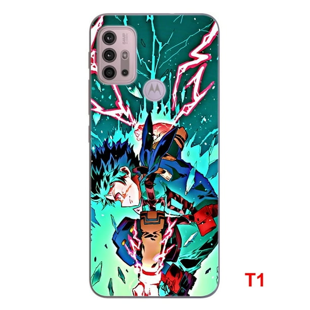 SD79 My hero Academia Anime para Motorola Moto One E6 G5 G5S Plus E7 Plus G 5G G10 G20 G30 funda transparente