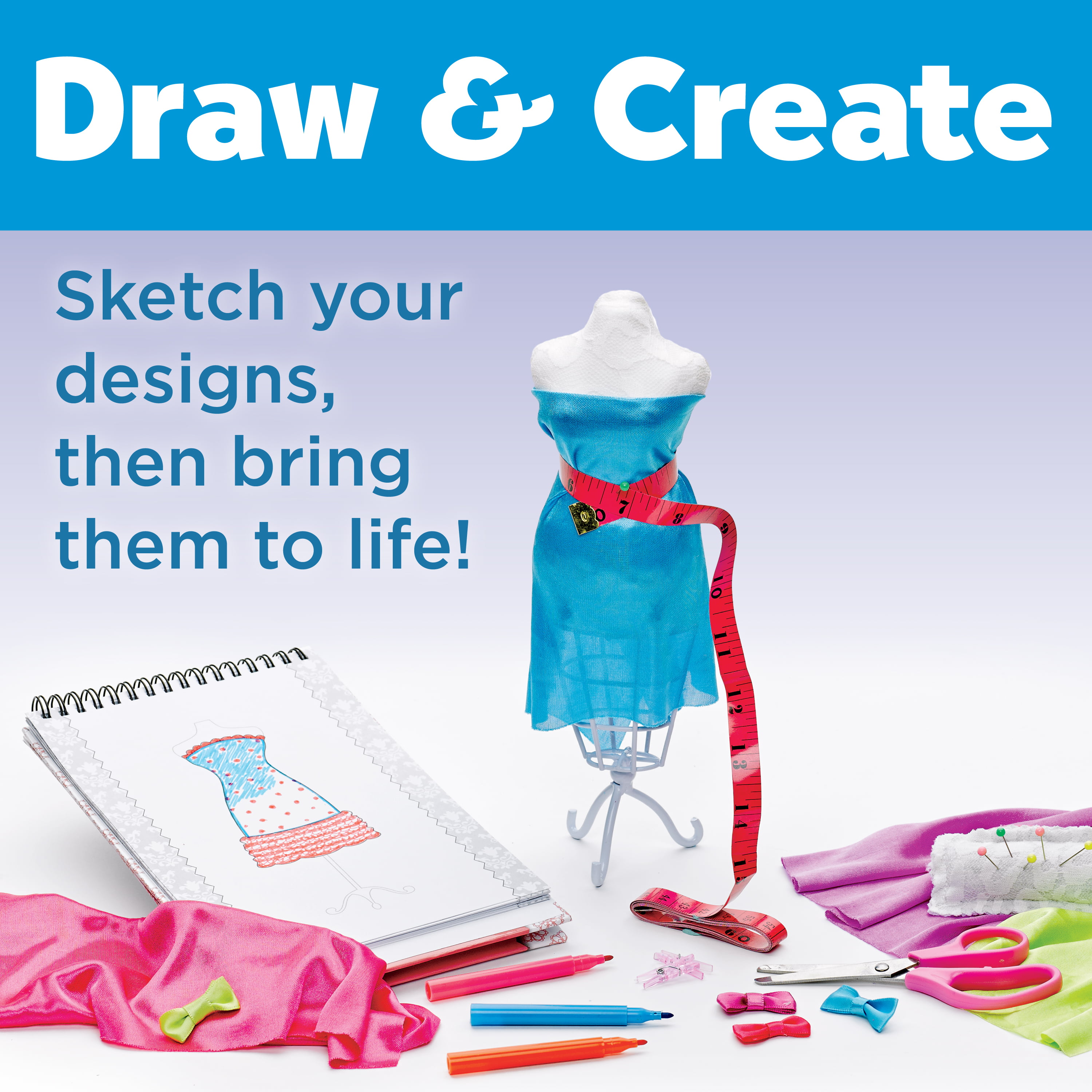 The Fashion Designer's Kit  Fashion design for kids, Fun crafts, Activity  kits