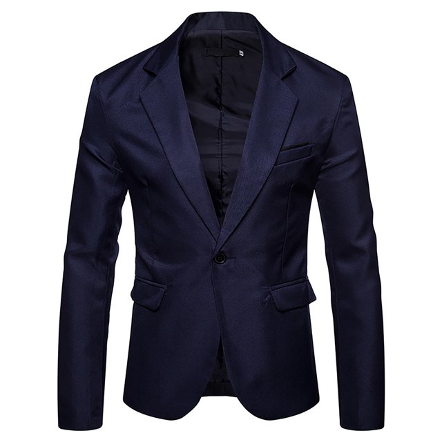RXIRUCGD Complets pour Hommes Mode Complet Décontracté Uni pour Homme Veste Ajustée Jeunesse Hauts à Manches Longues pour Hommes