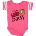 thumbnail image 3 of Inktastic I'm a Great Catch Baseball Glove Boys or Girls Baby Bodysuit, 3 of 5
