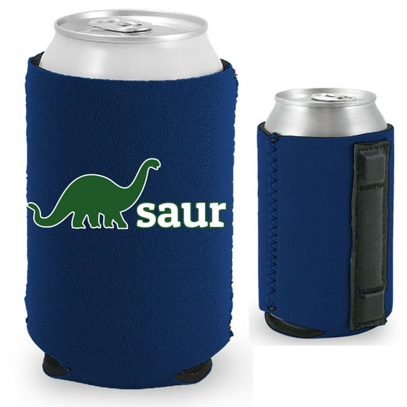 Dino-Saur Magnetic Can Coolie (Navy)