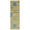 thumbnail image 2 of Contemporary Rug - Rodeo Drive Wo0L Pile -Blue/Multi-Color:Blue/Multi,Design:Contemporary,Shape:Runner,Size:10'L x 2' 6''W, 2 of 2