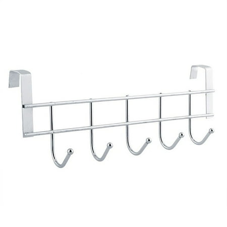 

Yutnsbel Steel Door Hanger 5 Loop Stainless Clothes Bathroom Hooks Organizer Hanging Kitchen，Dining & Bar