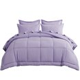 thumbnail image 5 of RUIKASI 7 Pieces Lavender Queen Bed Comforter Set with Sheets - Bed in a Bag with Comforter and All Season Sheets, Pillowcases, 5 of 10
