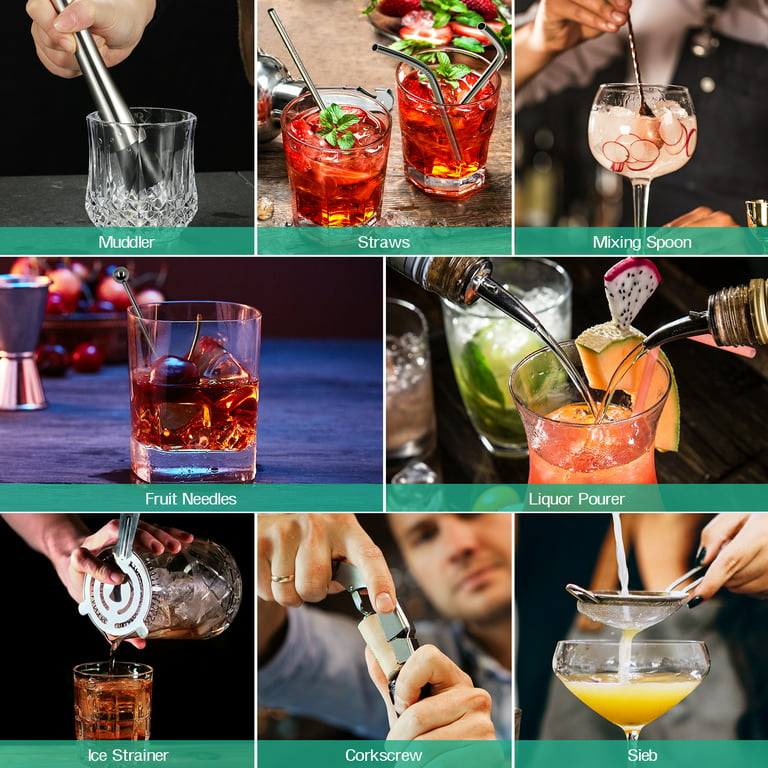 Mixology Bartender Kit: 14-Piece Cocktail Shaker Set Kosovo