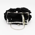 thumbnail image 7 of Women's Rose Wristlet Evening Bag, Floral Handheld Purse for Bridal and Bridesmaid, Compact Formal Clutch for Weddings, Proms, and Parties, 7 of 7