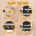 thumbnail image 4 of CGOLDENWALL Gofrera Máquina para Hacer Gofres de Perrito Caliente 1500W 6pcs Commercial Waffle Maker Eléctrica Antiadherente con Termostato Digital & Temporizador Certificado CE, 4 of 5