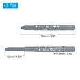 thumbnail image 2 of Uxcell Watercolor Gel Crayon, 3Pcs Washable Twist Crayons for Coloring Drawing Painting, Gray, 2 of 7