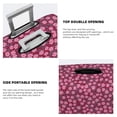 thumbnail image 4 of Haiem Flowers With Green Leaves Luggage Cover Printed Suitcase Covers for Luggage Elastic Washable Suitcase Protector Fits 18-32 Inch Luggage-Small, 4 of 8