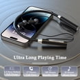 thumbnail image 3 of Neckband Bluetooth Earbuds, Wireless Bluetooth Headphones with Microphone, Binaural Magnetic Neck Earphones, 38H Playtime, Bluetooth Headset for Running Riding Hiking Fitness, 3 of 21