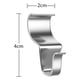 thumbnail image 2 of Ganchos en forma de S, ganchos en forma de S, ganchos en forma de S mate, resistentes para colgar, paquete de 10, 2 of 6