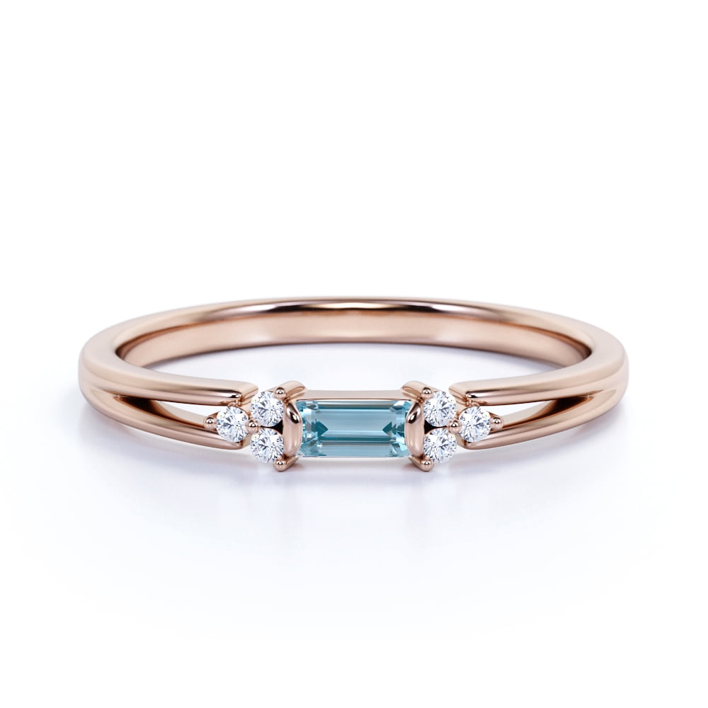 yellow gold aquamarine rings yellow gold aquamarine rings